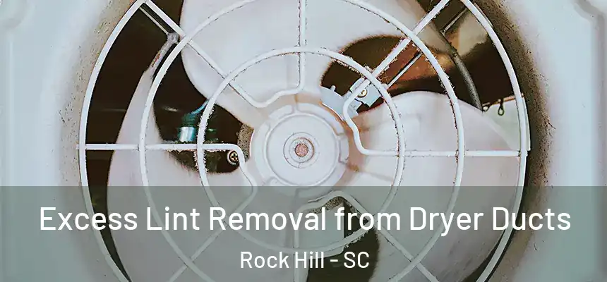  Excess Lint Removal from Dryer Ducts Rock Hill - SC